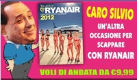 Берлускони стал героем рекламы Ryanair