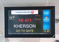 Turkish Airlines обнародовала информации о пассажиропотоке на маршруте Херсон-Стамбул